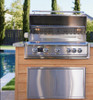 OPEN BOX Blaze LTE PRO 40-in 5-Burner Built-In Natural Gas Grill w/ Digital Temperature Screen & Rotisserie - BLZ-5LTEPRO-NG (SOLD