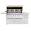 American Made Grills Encore 54-Inch Freestanding Hybrid Grill