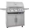 Blaze LTE+ Marine Grade 32-in 4-Burner Natural Gas Grill w/ Lift-Assist Hood & Rear Infrared Burner - BLZ-4LTE3MG-NG