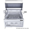 Sunstone Series 28 Inch Single Zone 304 Stainless Steel Charcoal Grill