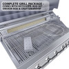 Sunstone Ruby 42-in 5-Burner Built-In Grill w/ Rotisserie