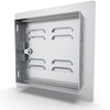 Sunstone Classic Series 12-Inch Stainless Steel Left-Hinge Vented Single Access Door
