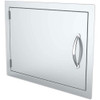 Sunstone Classic Series 20-Inch Stainless Steel Horizontal Single Access Door