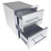 Sunstone-Grill-Texas-Series-16-Inch-Stainless-Steel-Double-Access-Drawer-Open