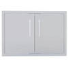 Sunstone Signature Series 30-Inch Stainless Steel Beveled Frame Double Access Door