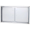 Sunstone Grills Signature Series 42-Inch Stainless Steel Beveled Frame Double Access Door-Back-View