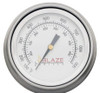 Blaze Analog Temperature Gauge w/ Bezel & Cover Plate - BLZ-32-089