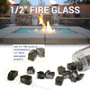 American Fire Glass 1/2" Yosemite Reflective - AFF-YSMRF12-10