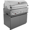 Whistler 5-Burner 104 x 28-Inch Gas Grill Island with Infrared Rear Burner, Sink, Double Side Burner, and Rotisserie Kit