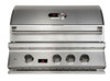 Whistler 28-Inch 3-Burner Built-In Gas Grill With Rear Infrared Burner, Grill Lights, Rotisserie Kit & Cover