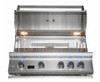 Whistler 34-Inch 4-Burner Gas Grill on Stainless Steel Cabinet with Rear Infrared Burner, Grill Lights, Rotisserie Kit & Cover