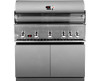 Whistler 42-Inch 5-Burner Gas Grill on Stainless Steel Cabinet with Rear Infrared Burner, Grill Lights, Rotisserie Kit & Cover