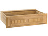Pacific Teak Millworks 30 Inch Cottage Panel Single Drawer - UD1-30C