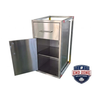 End Zone Single Drawer/Door Combo (Fully Enclosed)