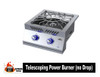 DIY Outdoor Kitchen Power Burner Cutout Kit 15.75"-22.5" Cutout- No Drop