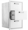 Premium 16-Inch Stainless Steel Triple Access Drawer - BBQ-260-DRW3