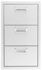 Premium 16-Inch Stainless Steel Triple Access Drawer - BBQ-260-DRW3