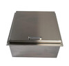 DIY OUTDOOR KITCHEN  25-INCH SLIDE-IN ICE BIN WITH SPEED RAIL & CONDIMENT TRAY