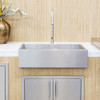 Summerset 32-Inch Outdoor Rated Stainless Steel Farmhouse Sink Package -SNK-32FH-P