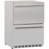 Summerset 24 Inch Outdoor Rated Double Drawer Refrigerator