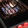 TrueFlame 70,000 BTU Built-In Natural Gas Power Burner with Wok Grate & Removable Lid - TFPB