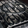 TrueFlame 70,000 BTU Built-In Natural Gas Power Burner with Wok Grate & Removable Lid - TFPB