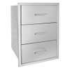 Wildfire-19-Inch-304-Stainless-Steel-Triple-Access-Drawer-Front