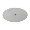American Fire Products 18" Round Stainless Steel Flat Pan With 12" Fire Ring - SS-RFP-18-ASBL