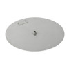 American Fire Products 18" Round Stainless Steel Flat Pan With 12" Fire Ring - SS-RFP-18-ASBL
