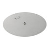 American Fire Products 24" Round Stainless Steel Flat Pan With 18" Fire Ring - SS-RFP-24-ASBL