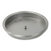 American Fire Products 25" Stainless Steel Round Drop-In Pan With 18" Ring Burner - SS-RSP-25-ASBL