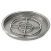American Fire Products 25" Stainless Steel Round Drop-In Pan With 18" Ring Burner - SS-RSP-25-ASBL