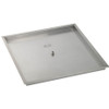 American Fire Products 36" Stainless Steel Square Drop In Pan With 18" Fire Ring - SS-SQP-36-ASBL