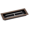 American Fire Products 18" x 6" Oil Rubbed Bronze Rectangular Drop-In Fire Pit Pan -  OB-AFPP-18