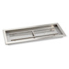 American Fire Products 30" x 10" Stainless Steel Rectangular Drop-In Fire Pit Pan