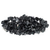 American Fire Glass 1/2" Black Reflective - AFF-BLKRF12-10