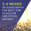 American Fire Glass - 1/2" Evergreen Reflective AFF-EVGRRF12-10