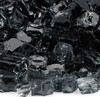 American Fire Glass 1/2" Black - AFF-BLK12-10