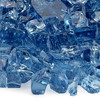 American Fire Glass 1/2" Pacific Blue - AFF-PABL12-10