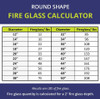 American Fire Glass 1/2" StarFire - AFF-STFR12-10