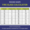 American Fire Glass 1/2" Copper - AFF-COP12-10