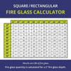 American Fire Glass 1/2" Clear - AFF-CLR12-10