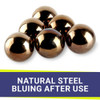 American Fire Products 4” Stainless Steel IronFire Balls, Set of 6 - AFG-IFB-4-6-PACK