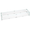 American Fire Products Linear Glass Flame Guard for 36" x 6" Linear Drop-In Fire Pit Pan - FG-LCB-36