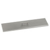 American Fire Products Stainless Steel Cover for Linear Drop-In Fire Pit Pan - SS-CV-LCB-30
