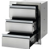 Napoleon 18-Inch Stainless Steel Triple Drawer - BI-1824-3DR