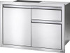 Napoleon 36-Inch Stainless Steel Single Door and Double Drawer - BI-3624-1D2DR