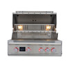 Blaze LTE PRO 32-Inch 4-Burner Built-in Grill w/ Digital Temperature Screen & Rear Infrared Burner