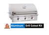 Aluminum Grill Cutout Kit (36" Max Cutout Width)