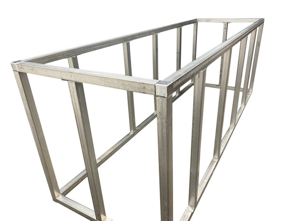 8ft DIY Outdoor Kitchen Module (Non-telescoping) DOOR BUSTER BBQ